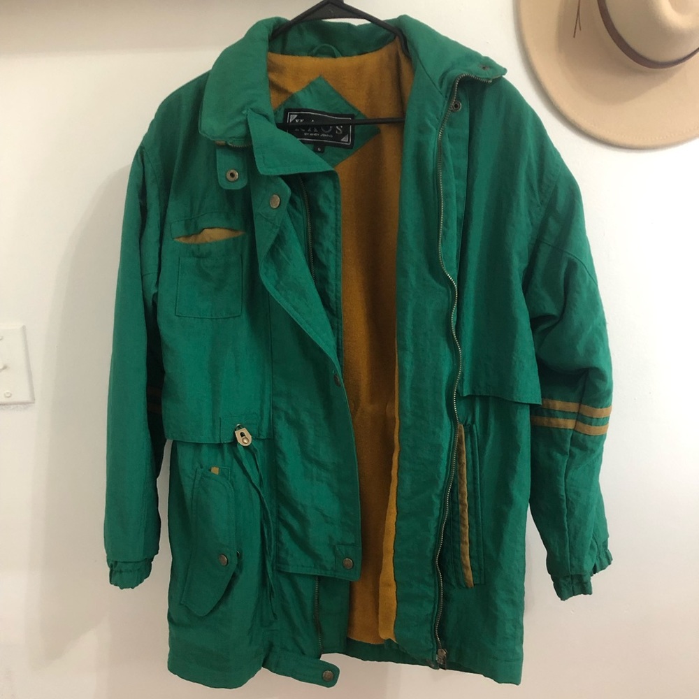 Vintage Kaos green heavy jacket